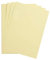 Clairefontaine 975567C Packung mit 25 Bastelkartons Maya, 185g, DIN A2, 42 x 59,4 cm, 1 Pack, strohgelb