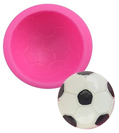 st F&H Football Soccer Ball Silicone Mould for Cake Decorating Cake Cupcake Toppers Icing Sugarcraft Tool