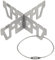 Lixada Fornello da Campeggio Fornello ad Alcool Stove Rack Cross Stand Fornello Barbecue all'aperto Supporto Rack