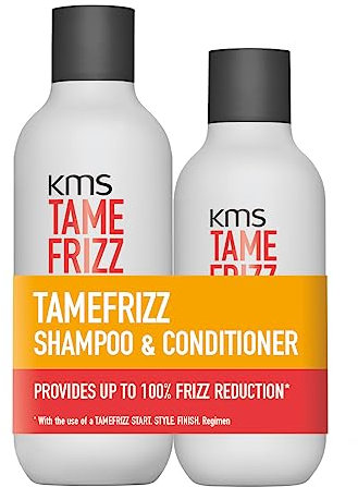 KMS TAMEFRIZZ Shampoo & Conditioner Set – Frizz-Kontrolle & Glättung für Geschmeidiges Haar