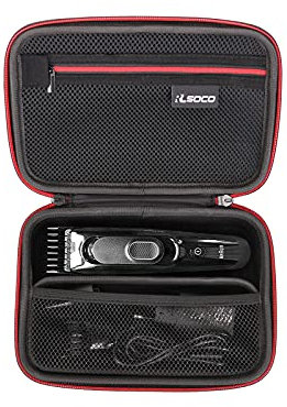 RLSOCO Tasche für Braun Haarschneider HC5310/HC5330/HC7390/HC5090/HC5050 & für Panasonic ER-DGP84 haartrimmer & für Remington X5 Power-X Haarschneidemaschine