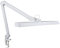 Neatfi (Neues Modell) XL LED-Tischlampe, 2.500 Lumen, 6500K, 30W, 162 SMD-LEDs, 56 cm breit, dimmbar, professionelle Arbeitsleuchte (Nicht-CCT mit Klemme, Weiß)