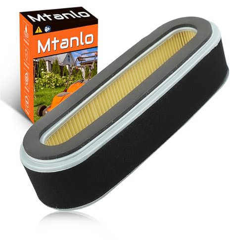 Mtanlo Filtro Aria per Honda GXV160 HRC216K1HA HRC216K Tosaerba, 17211-ZE7-W03, 1 Filtro Aria
