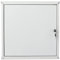PROREGAL Schließfachwürfel Cubic XL HxBxT 45x45x45cm Grau Schließfachschrank Metallspind Wertfachschrank Umkleideschrank
