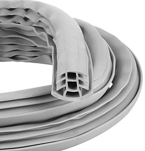 Kingdder Betondehnungsfugenfüller, Auffahrt, Rissfüller, flexibler EPDM-Gummistreifen für Beton-Risse, Reparatur, Ersatz, Wetteralterungsbeständigkeit, Dehnungsfuge (2,5 cm breit, 15,2 m lang)