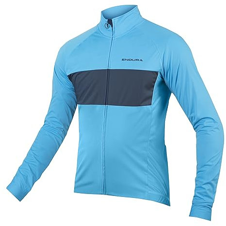 Endura Mens FS260 Road Cycling Jersey Jetstream Ink Blue, XX-Large