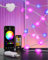 Dekorative Lichter, 7m, 100 RGB Schlau LED Herz Lichterketten, USB betriebene Lichterketten mit transparentem gedrehtem Draht, Fernbedienung und APP-Steuerung, für das Heimbüro