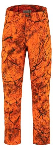 Fjällräven Herren Brenner Pro Winter Hose, Orange Multi Camo, 44/R