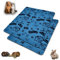 NEO SOLVO Lot de 2 - Tapis Géant XXL 120 x 160 cm - Absorbant Imperméable Anti Dérapant - pour Chien, Lapin, Cochon d'Inde, Chat - Apprentissage de la Propreté - Cuisine