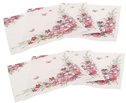 WOONEKY Servietten Bedrucken - 4 Beutel Öko - Zum Direkten Gebrauch Für Ihr Partyambiente