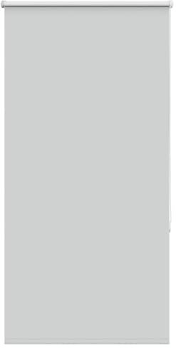vidaXL Estor Enrollable Opaco Gris Claro 75x150 cm Tela Ancho 70,7 cm, Estor día y Noche, Estor de Cocina, Estor Opaco Enrollable, Estor Opaco