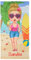 Handtuch personalisiert mit Name Beach Girl - Persönliches Geschenk für Beste Freundin Freundinnen - Best Friends, BFF - 100 x 50 cm