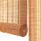 Bambusrollo Bambus-rollos Handgewebt Sichtschutz Fenster Jalousien W 45-175cm, H 60-300cm Atmungsaktiv, Lichtfilternd(Primary Color)