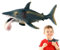 Generisch Shark Statue, Animal Models, Learning Activities, 7.48x2.95x2.76 Inches, Educational Play Toy Imagination, Home Collection for Living Room, Party Supplies