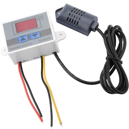 Digitaler Feuchtigkeitsregler XH-W3005, 0-99% RH, für Keller und Garage,