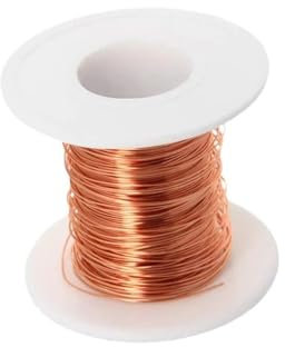 CLENEA 1 pz Cavo Filo di Rame Filo di Rame smaltato Bobina di Filo di Rame for avvolgimento(0.5mm*10meters)