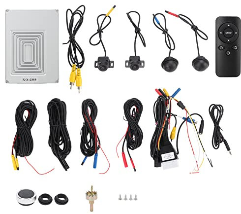 Xiuganpo HD 1080P Auto 360-Grad-Vogelperspektive-Surround-System mit HD-Sensor, Klare und Echte Bilder und Flexible Betrachtungswinkel, Nachtsicht 170° Weitwinkel-DVR