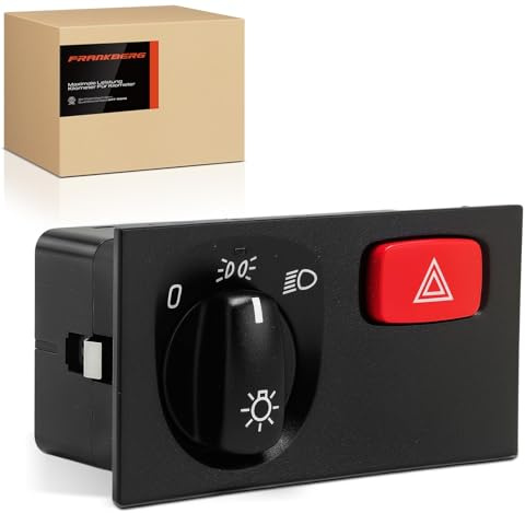 Frankberg Hauptlicht Schalter 9-polig Elektrisch Replace# 2252076,1900317 | Kompatibel mit cania P.G.R.T-Series 2003-2023 ;Ergänzungsartikel:ohne Nebelscheine