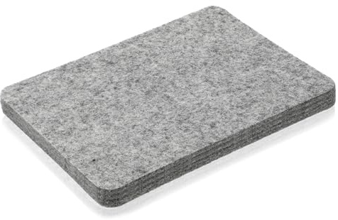 Nadelfilzpad, 23 * 17.7 cm Unterlage zum Filzen, Nadel-Filzunterlage, Graue Schwammunterlage, Nadel-Filzunterlagen für Alle Wollfilz-Zubehör