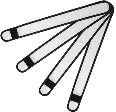 LED Pferdebeinband mit Reflektierendem Stoff, 4 Stück Weihnachten Party