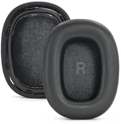 ZLiT Ohrpolster für Bowers Wilkins PX7 S3 Kopfhörer-Ohrpolster, Ersatzohrpolster (Schwarz, 1 Paar)