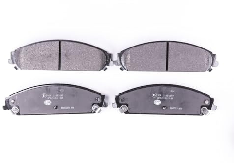 HELLA 8DB 355 011-891 Bremsbeläge - mit akustischer Verschleißwarnung | Kompatibel mit: CHRYSLER 300C, DODGE CHALLENGER Coupe, CHARGER, LANCIA THEMA