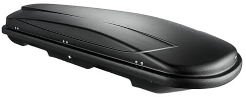 Autodachbox 500 Liter Universal - VDP Xtreme 500 schwarz, abschließbar, TÜV/GS geprüft - für Ski, Reisen & Camping