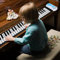 Klavier Noten Aufkleber, Transparent Abnehmbare Klavier KeyBoard Aufkleber für Piano mit 37/49/61/88 Tasten(Schwarz)