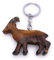 H-Customs Steinbock Bock Ziegenbock Holz Edel Handmade Schlüsselanhänger Anhänger