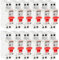 Lot de 12 Disjoncteurs à vis PH+N - 10A NF - Pouvoir de coupure 4.5KA