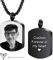MeMeDIY Personalized Dog Tag Pendant Urn Necklace Engraving Photo/Name/Date/Calendar Customized for Men Women Boy Girl Dog Cat Pet Stainless Steel Ashes Memorial Keepsake Cremation Jewelry Funnel Kit