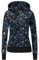 TrendiMax Sudadera Mujer con Capucha Chaqueta Cremallera Otoño Invierno Pulóver Hoodie Hoody Deporte Negro S