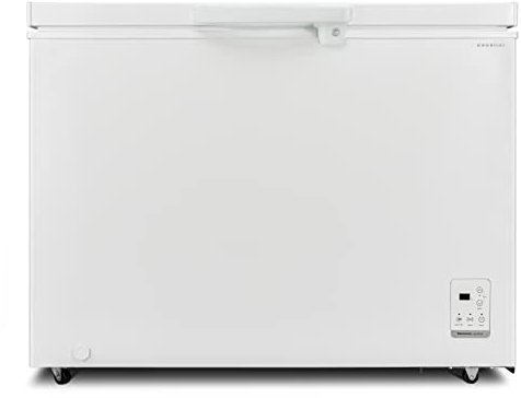 INFINITON CH-MF30 - Congelador horizontal, 292 Litros, Blanco, Dual System, Defrost 4D Cooling, Congelador 4 estrellas, Fast Freezing, Control electrónico