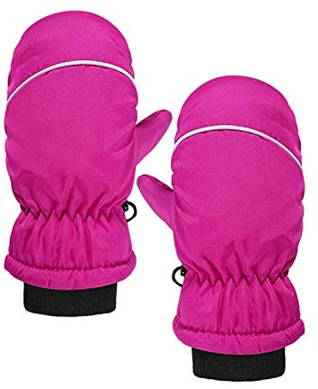 Kinder Handschuhe reißverschluss 1 Paar Ski-Handschuhe Kinder wasserdicht Baby warm Schnee Junge Mädchen Kleinkind Kinderhandschuhe Kinder Handschuhe kaufen