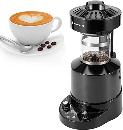 MNSSRN Tostatore di caffè Tostato Fresco, Torrefattore Domestico, Torrefattore di Piccola capacità, Torrefattore di caffè Automatico 1400W, Uniformemente Riscaldato/Smokeless