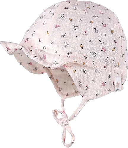 maximo Baby Mütze mit UV-Schutz für Mädchen