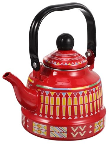 Ciieeo Wasserkocher Keramik Vintage Teekessel Porzellan Wasserkocher Porzellan Gasherd Teekocher Türkischer Wasserkocher Wasserkessel Chinesische Dekorative Kaffee Japan Emaille