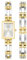 Anne Klein Women's Bracelet Watch Two-Tone