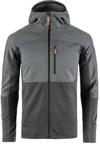 Fjällräven Herren Abisko Trail Fleece M Sweatshirt, Iron Grey-Grey, XL