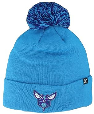 ZHATS Unisex-Erwachsene NBA Officially Licensed Pom Icon Color Beanie-Mütze, Team-Farbe, Einheitsgröße