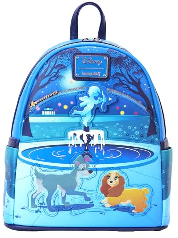 Loungefly Disney Lady and The Tramp 70th Anniversary Mini Backpack