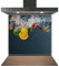 Printed Toughened Glass Splashback for Kitchen, Tempered Heat Resistant Glass Splashbacks for Cookers (Design 2053, 60 x 80cm)