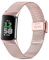 Issinlky Stainless Steel Band for Fitbit Charge 6/5 - Women/Men