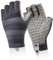 BRILISLE Sonnenhandschuhe mit UV-Schutzfaktor 50+, Silikon, rutschfest, fingerlose Handschuhe für Herren und Damen, zum Angeln, Glfing, Kajakfahren, Paddeln, Wandern, Segeln, Rudern, Fahren,