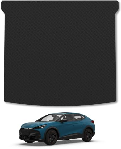 CUPRA Tavascan (2024+) 5mm Rubber Boot Mat | Heavy Duty Rubber Tailored Fit Boot Liner Full Coverage Durable Waterproof Accessories Easy Clean Anti Slip Made in the UK