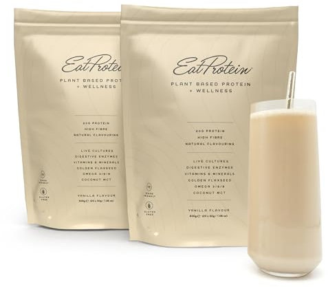 Plant Based Protein + Wellness Powder - 2 Pouches