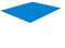 Tapis de sol de protection pour piscines gonflables, imperméable, pliable et adapté à différents types de piscines (2 x 3)