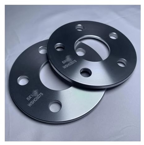Spurverbreiterung 2 Stücke Spurverbreiterungen Adapter PCD 5x112 Hub Bohrung 66,6mm 3/5/6/7/8/9/10/12/15/20mm Spurverbreiterungen Distanzscheiben(8mm)