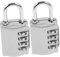HYTROVE 2pcs Combination Lock Theft Coded Padlock for Gym Lockers Toolbox Storage Units Durable Weatherproof Secure Your Belongings with Ease
