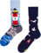 Many Mornings - Mismatched Socken - Lustige Socken Unisex - Leuchtturm Socken - Geschenkidee - Design: Nordic Lighthouse - Made in EU - 39-42